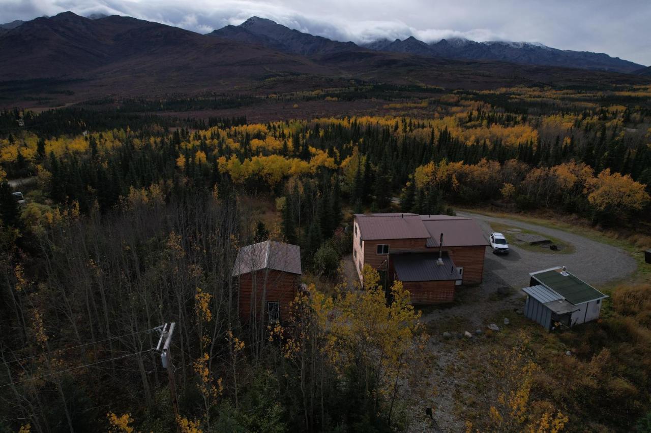 Denali Park View Family Log Cabin Extérieur photo